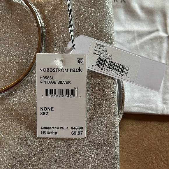 Thacker Le aPouch vintage silver bag - Picture 4 of 4